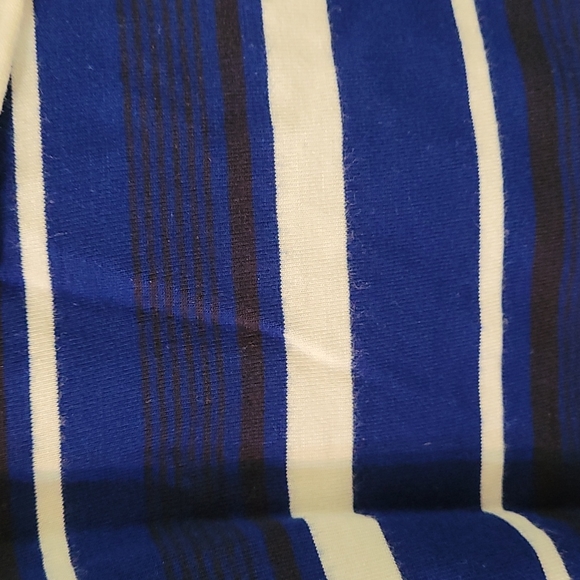 INC Stripes fitted stretch dress w quarter sleeve - Picture 5 of 6